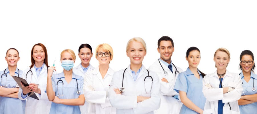 A group of happy neurology residents